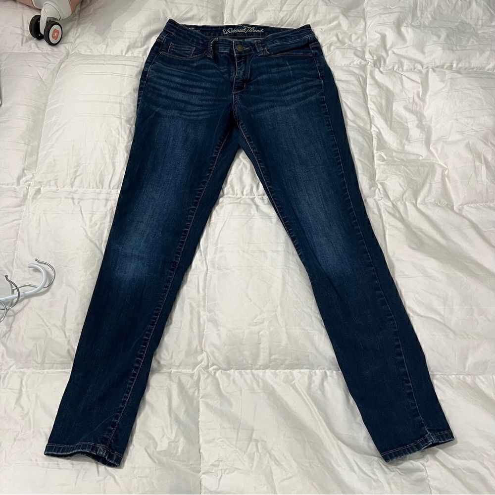 Universal threads high rise skinny ankle jeans size 4 and 6-